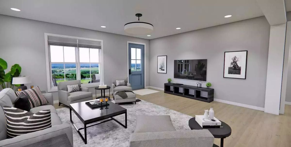 Gray Done Right: How This Living Room Avoids Looking Like a Cloud