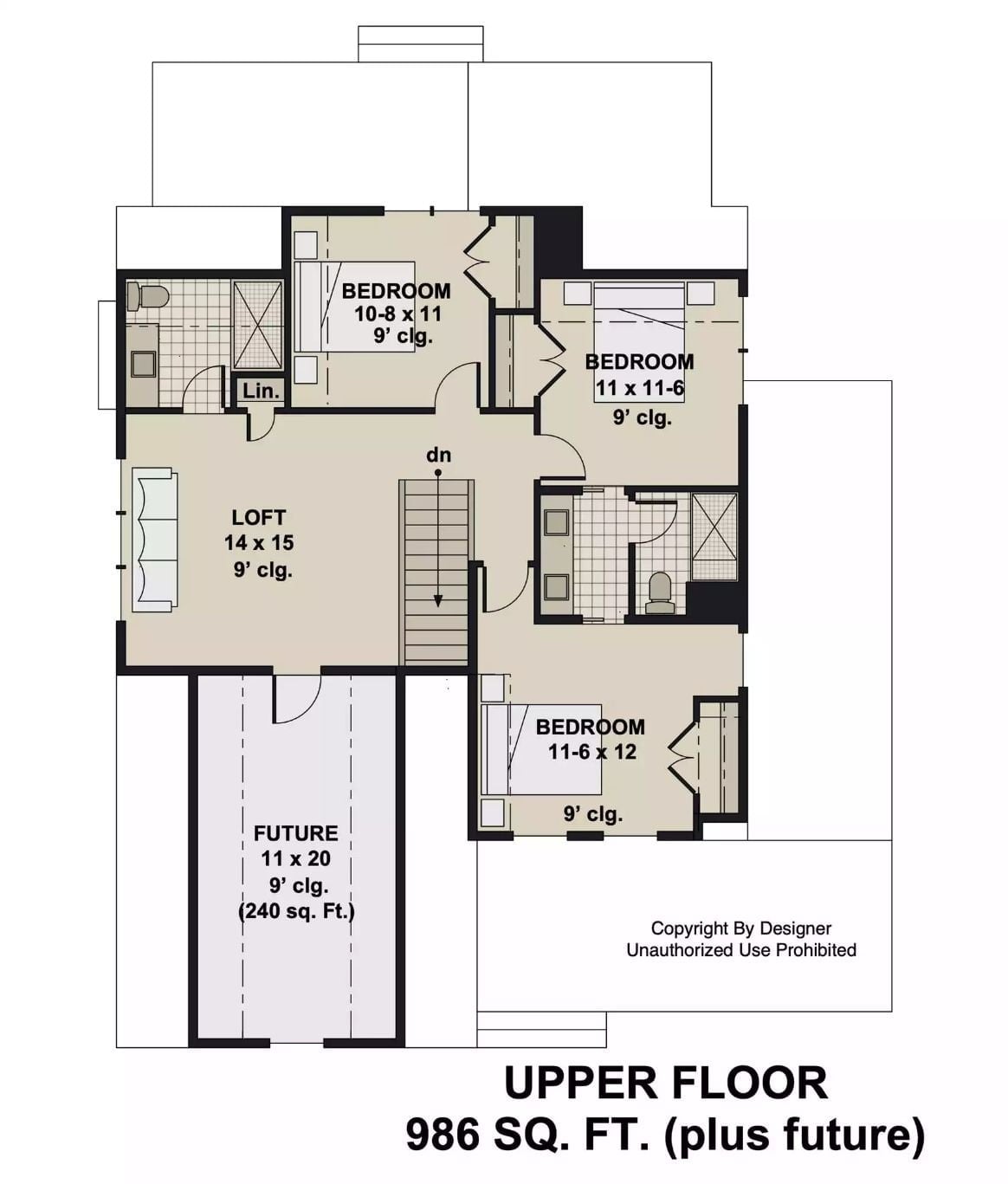 Floor Plan - Second Floor