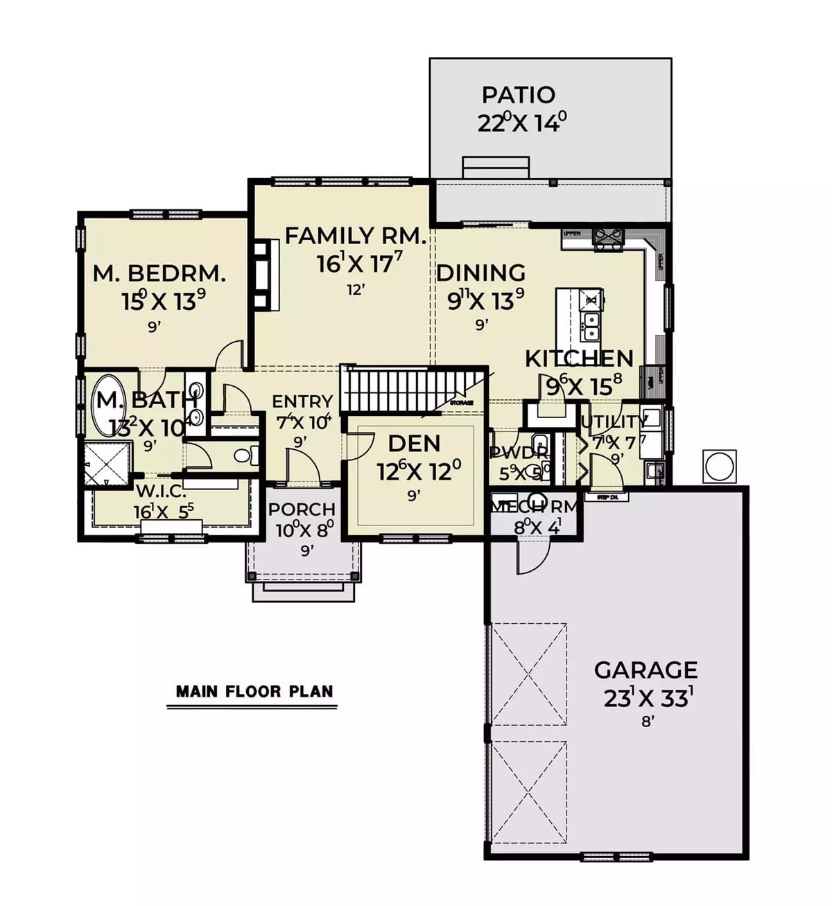 Floor Plan - Main Floor Plan