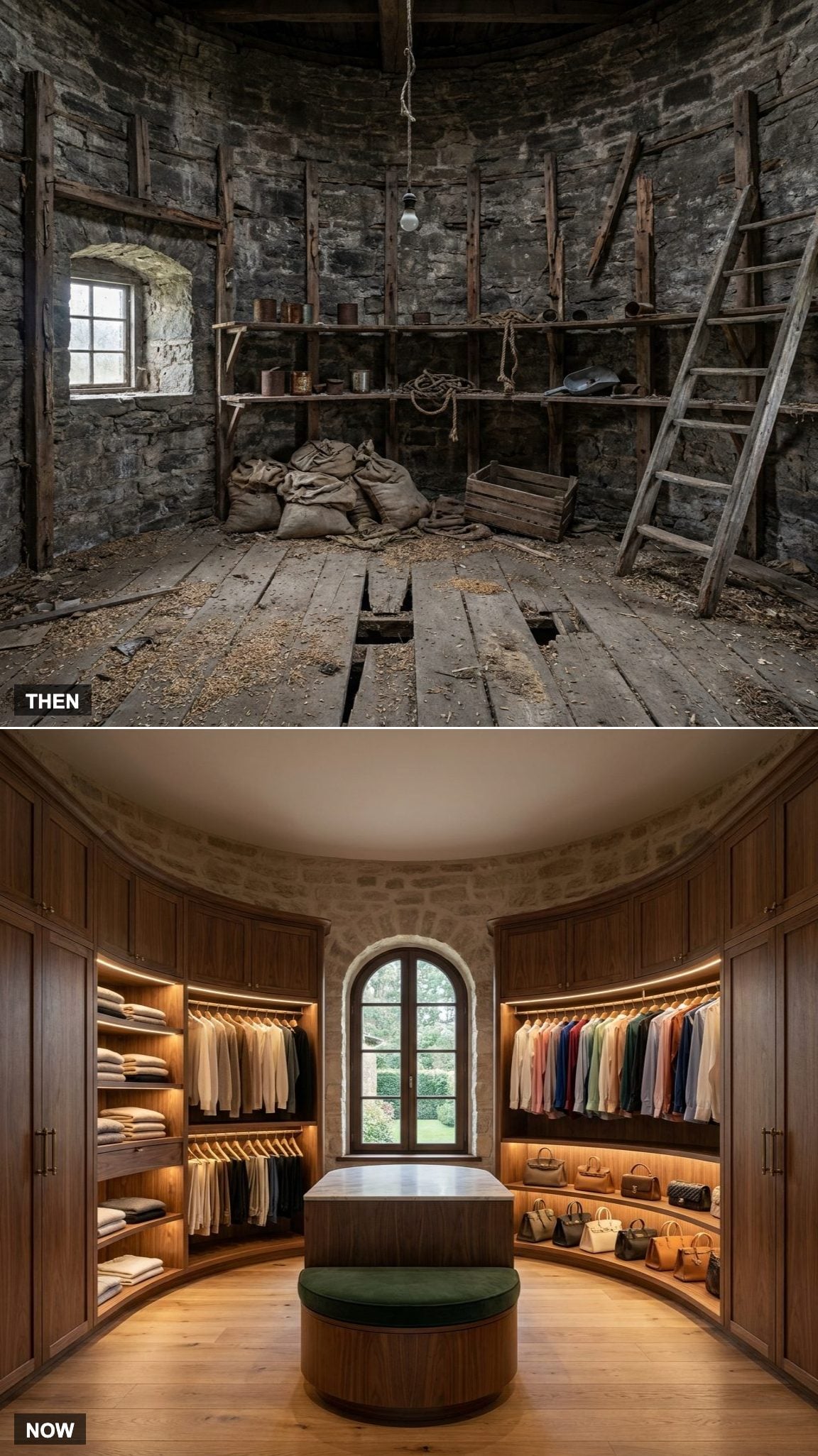 The Boutique Walk-In Closet