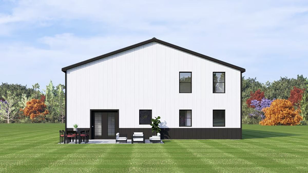 Dark Base, White Walls, Zero Apologies for the Barn Aesthetic
