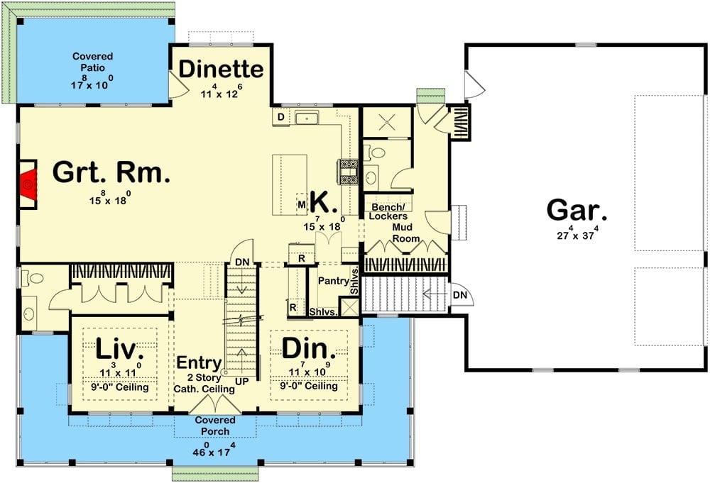 Floor Plan - Main Floor