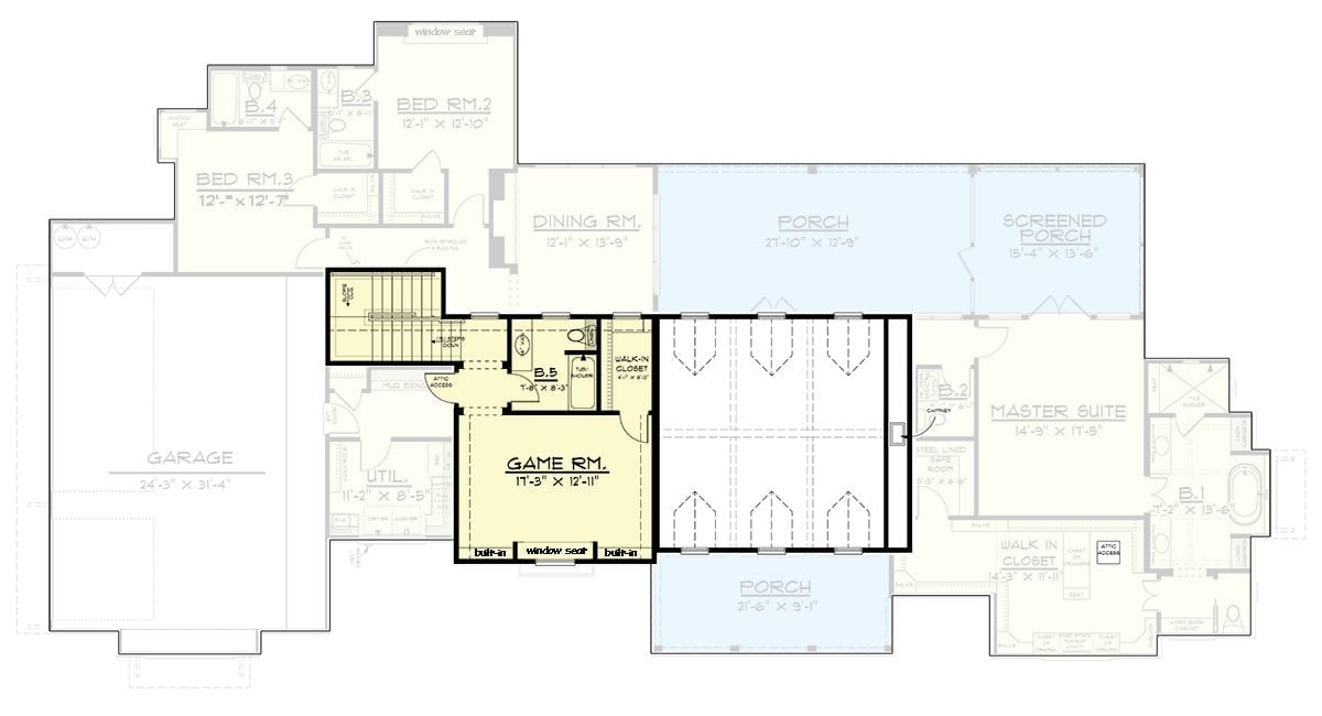 Floor Plan - Second Floor