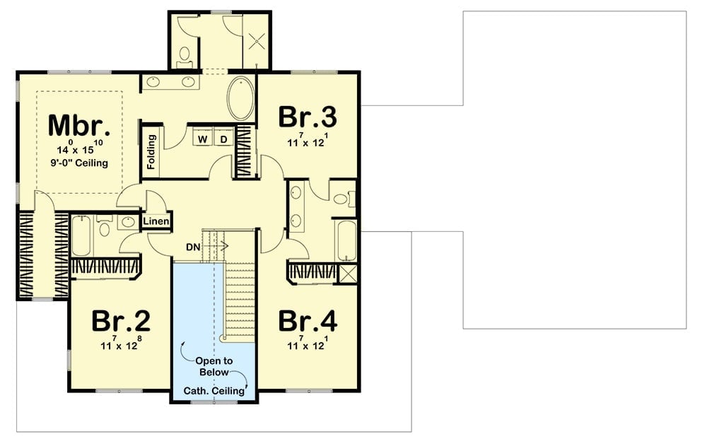 Floor Plan - Second Floor