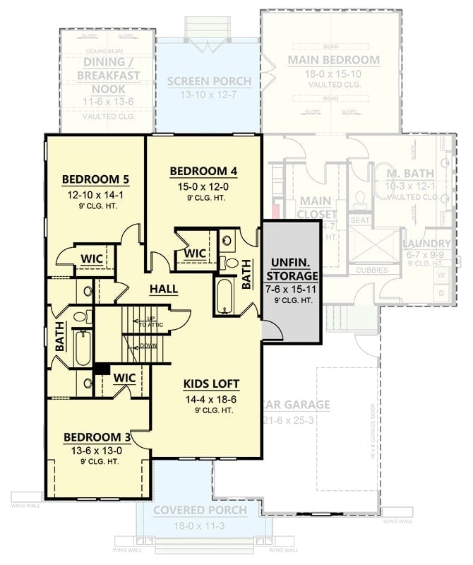 Floor Plan - Second Floor