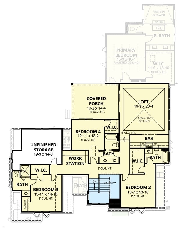 Floor Plan - Second Floor