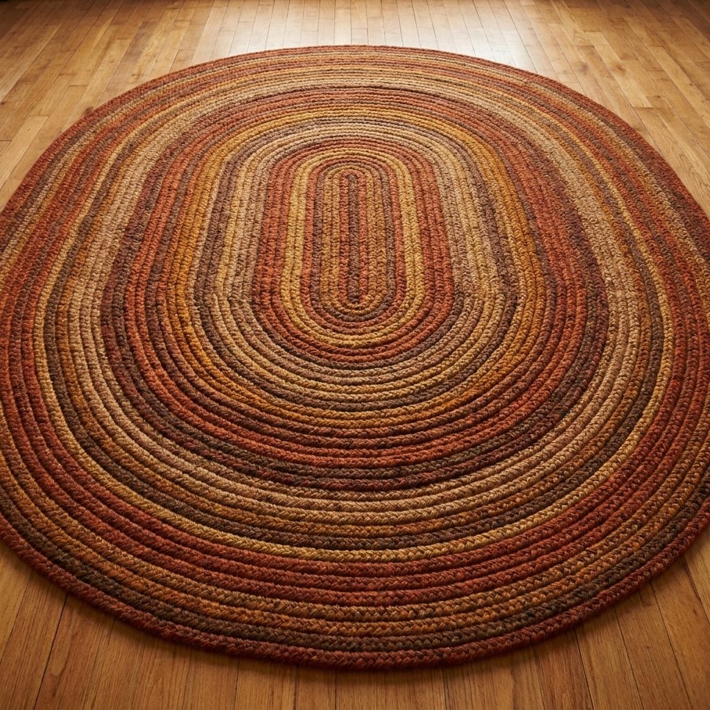 A Braided Area Rug for About $35 in 1978