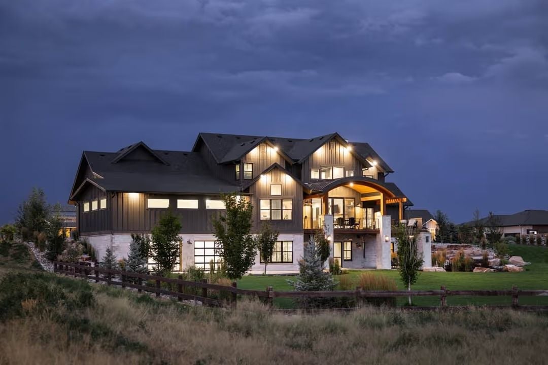 Dusk Hits Differently When Your House Is Built Like This