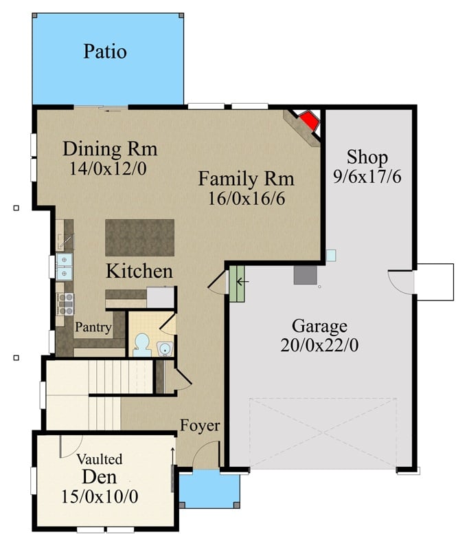 Floor Plan - Main Floor