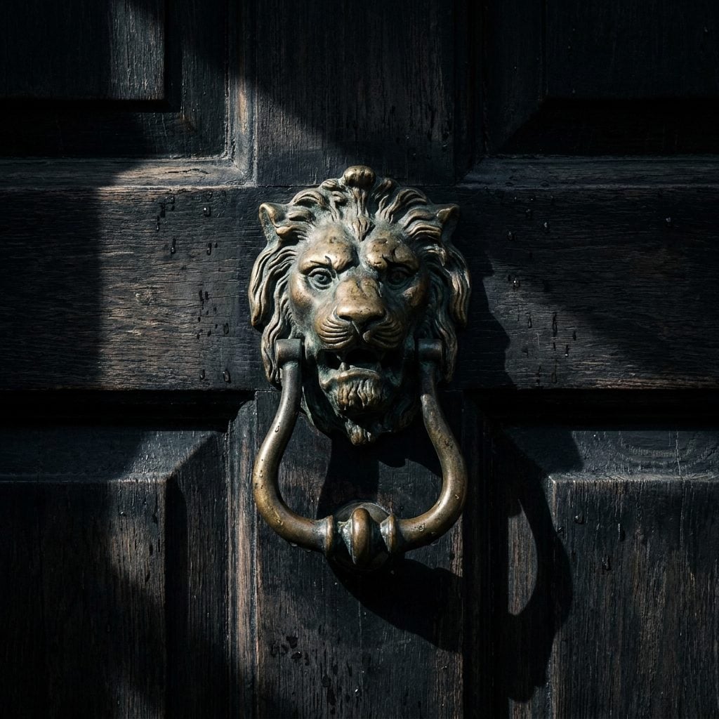 The Brass Door Knocker Nobody Actually Used Because There Was a Doorbell