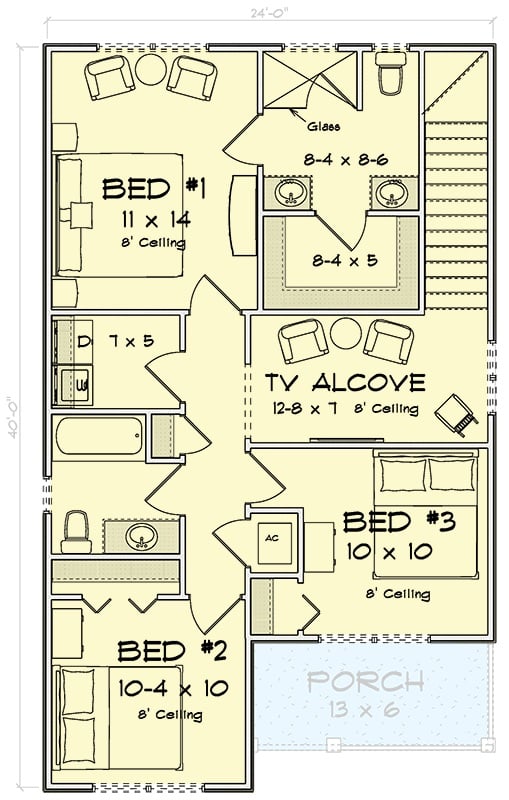 Floor Plan - Second Floor
