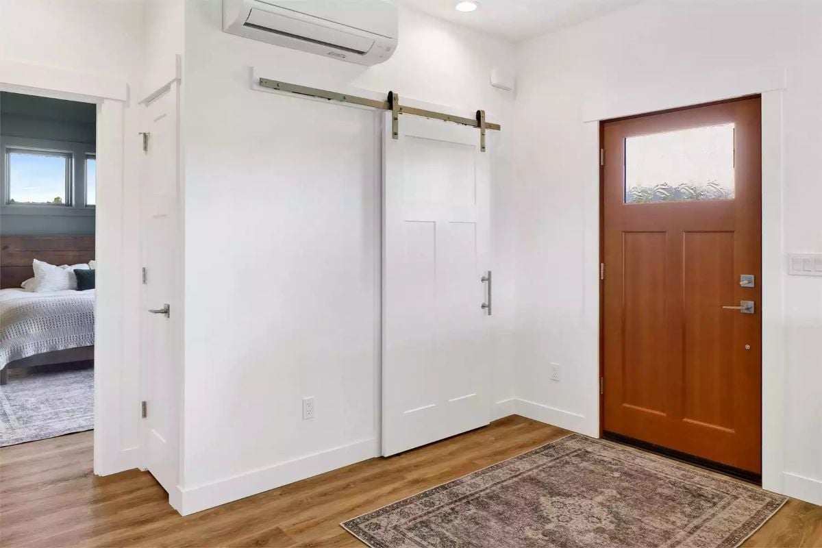 Barn Door, Mini-Split, Front Door That Means Business