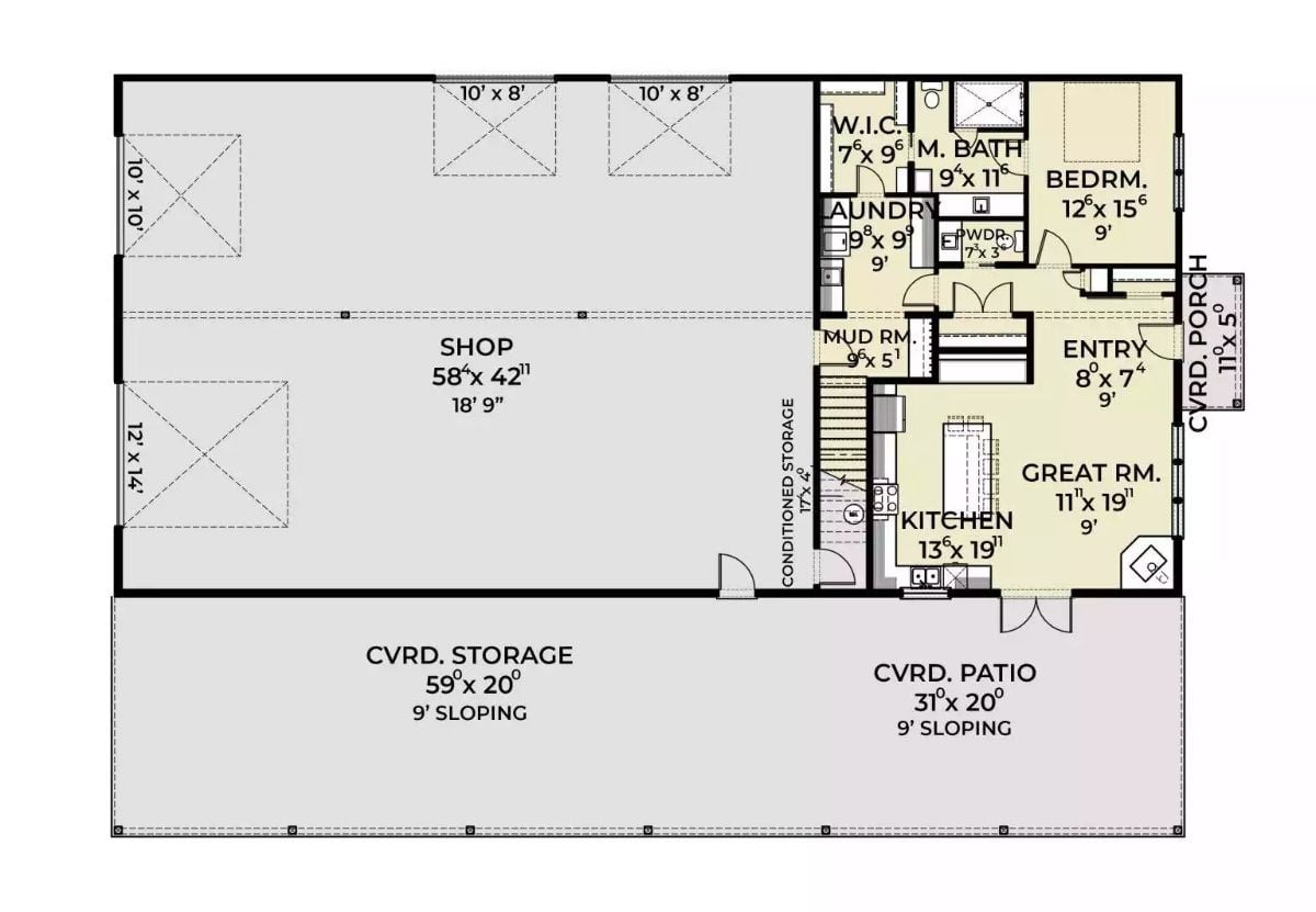 Floor Plan - Main Floor