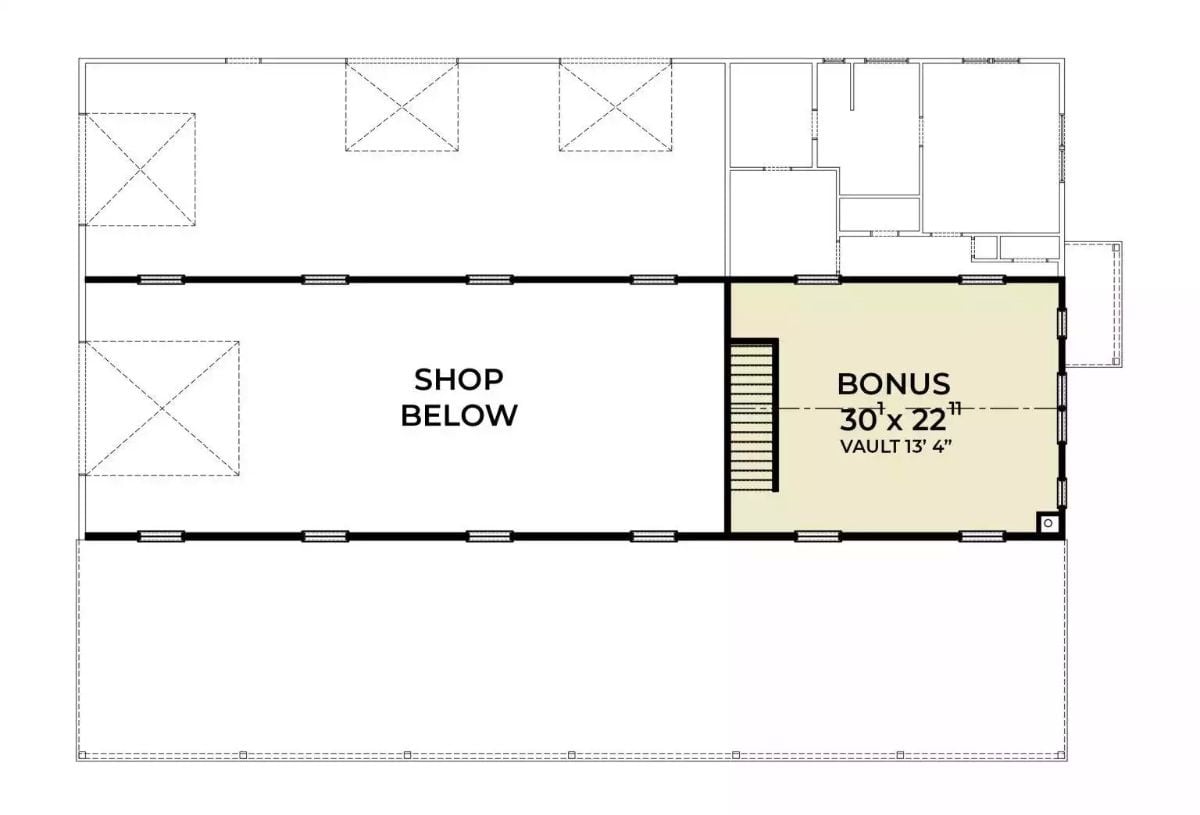 Floor Plan - Second Floor