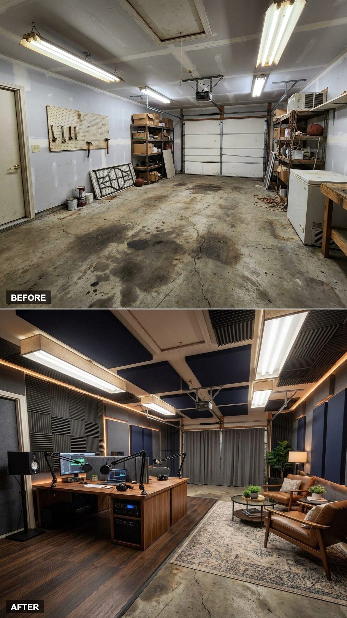 Broadcast-Ready: Acoustic Panels, a Podcast Studio Setup, and a Lounge That Makes Guests Want to Stay On Mic
