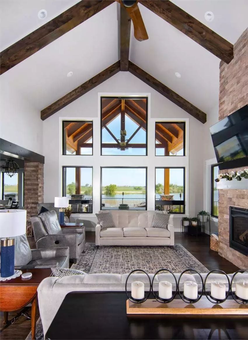 Vaulted Ceilings and a Lake View That Makes the Couch Hard to Leave
