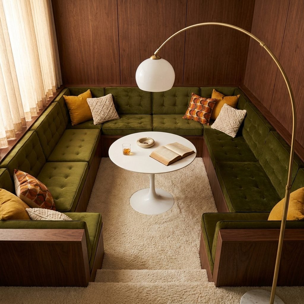 The Built-In Bench That Wrapped All the Way Around