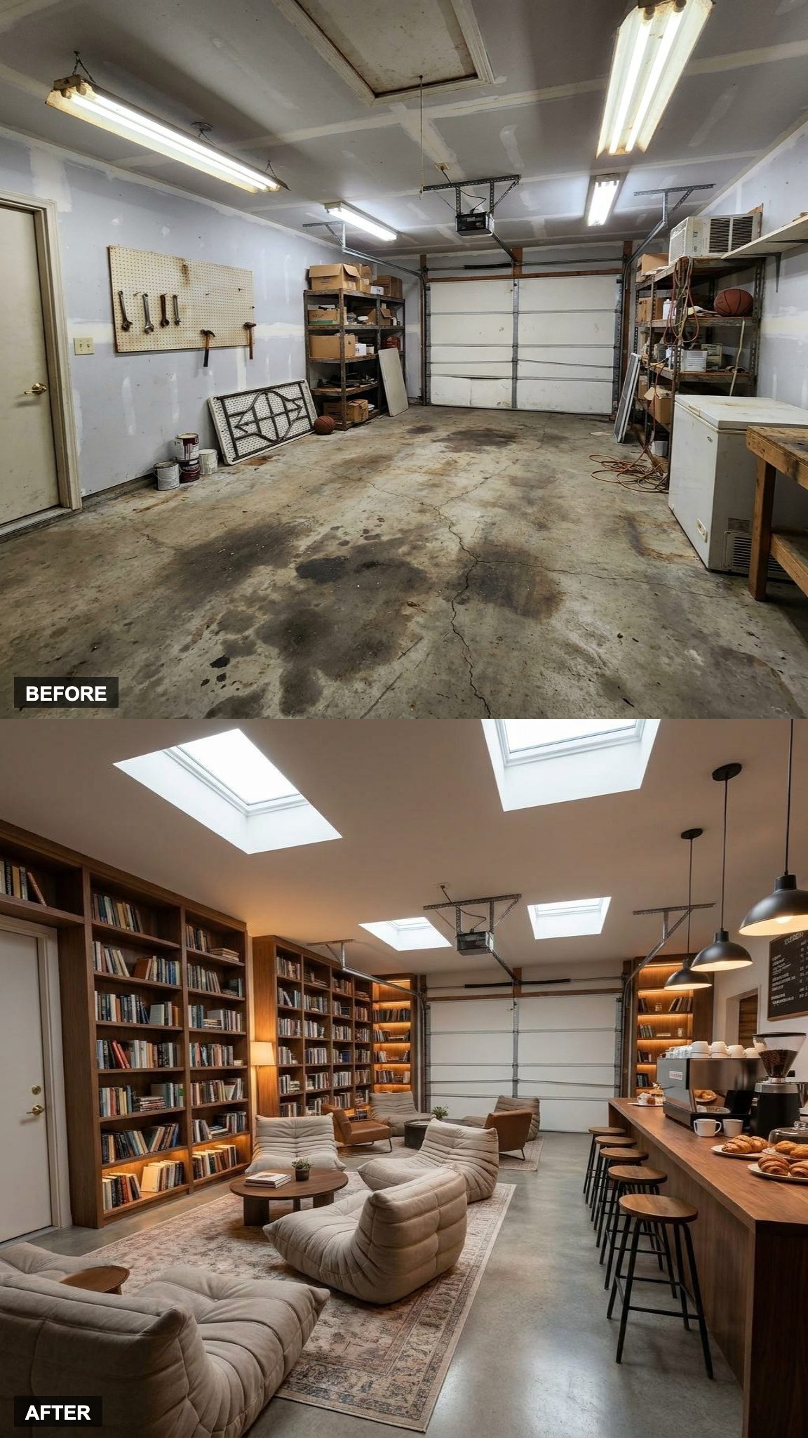 Built-In Bookshelves, an Espresso Bar, and a Coffee Lounge That Outclasses Any Café on the Block