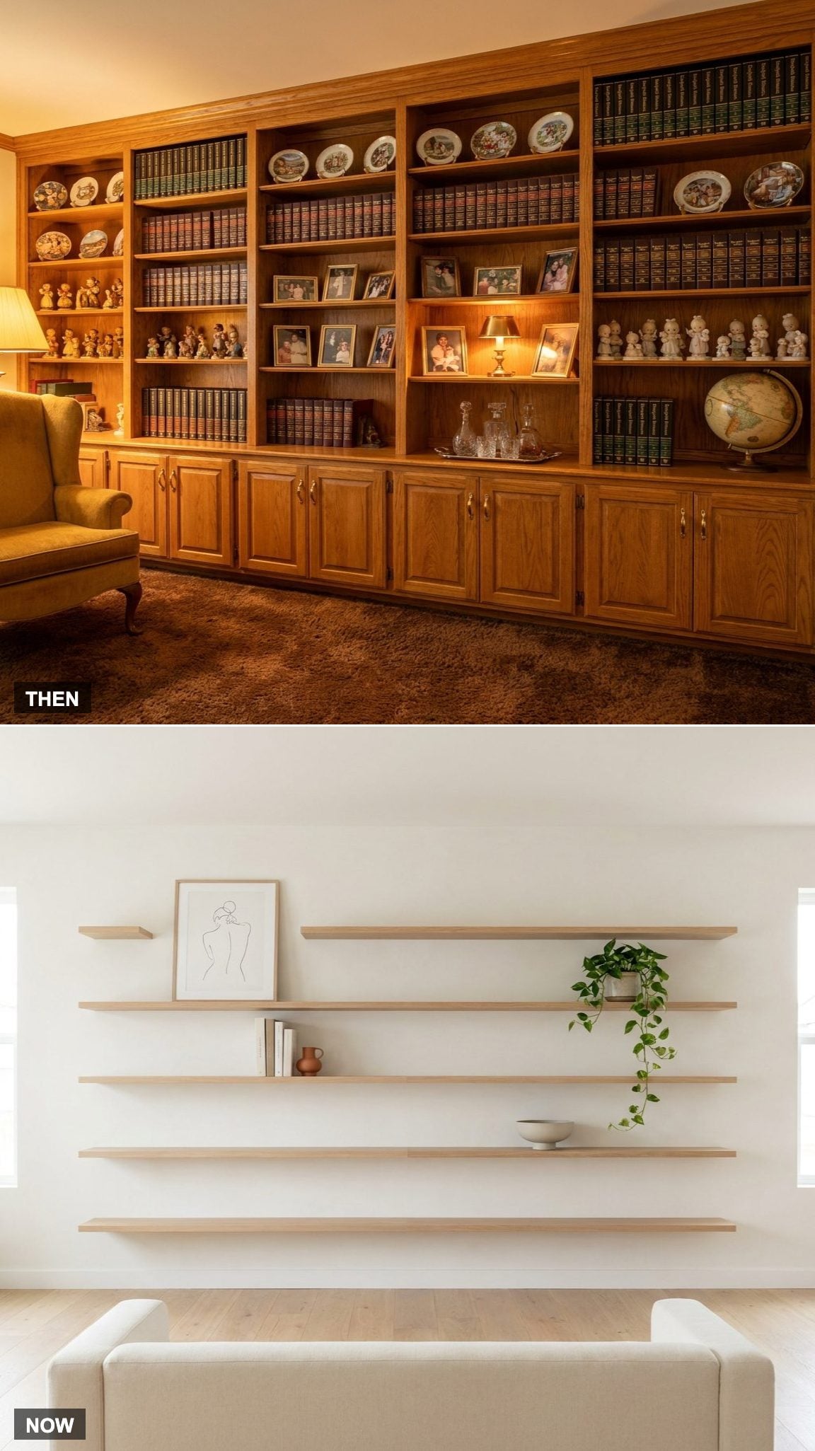 Built-Ins That Held a Life's Worth of Stuff