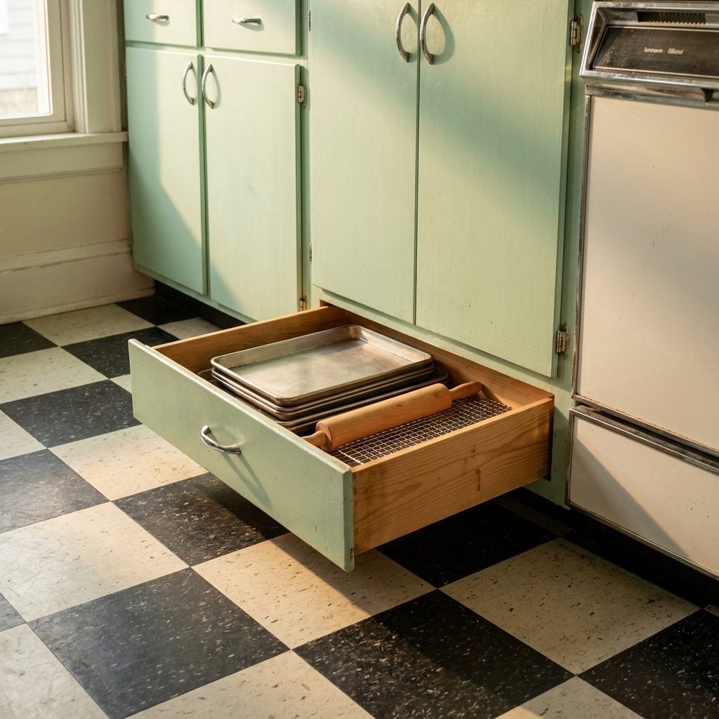 The Cabinet Toe-Kick Drawer Nobody Notices