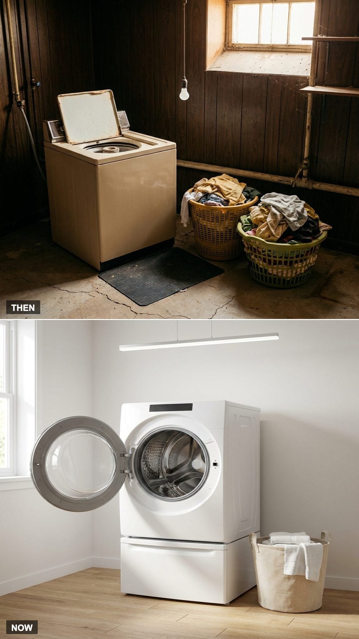 The Capacity: Two Bath Towels to a Whole Comforter