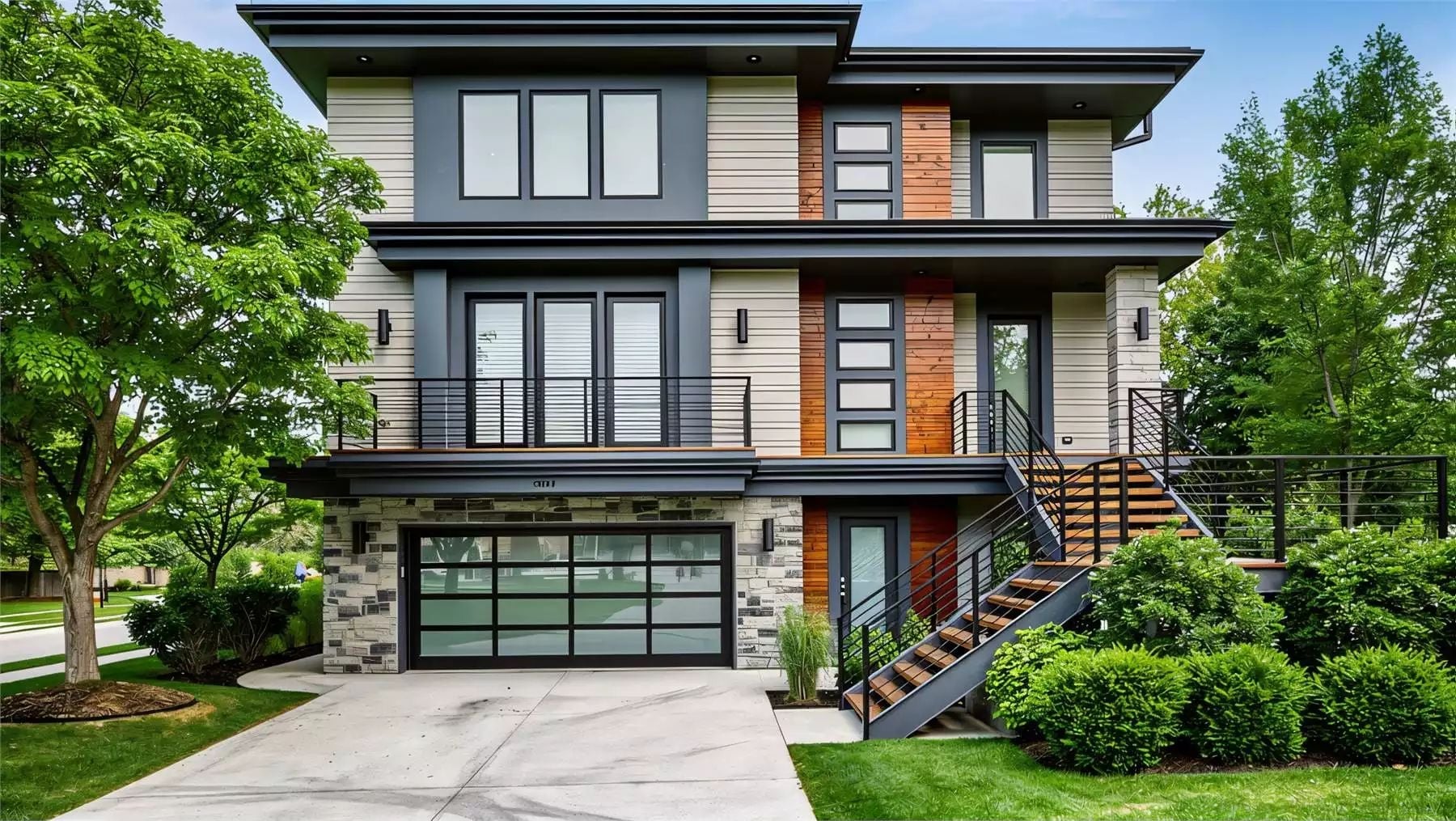 Carland Heights 5-Bedroom Contemporary with Media Room Designed for Self-Made Homeowners Finally Building What They Always Wanted (Floor Plan)