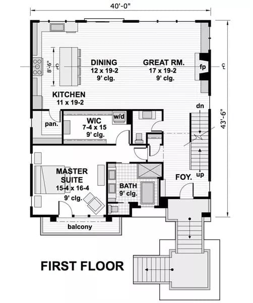Floor Plan - Main Floor