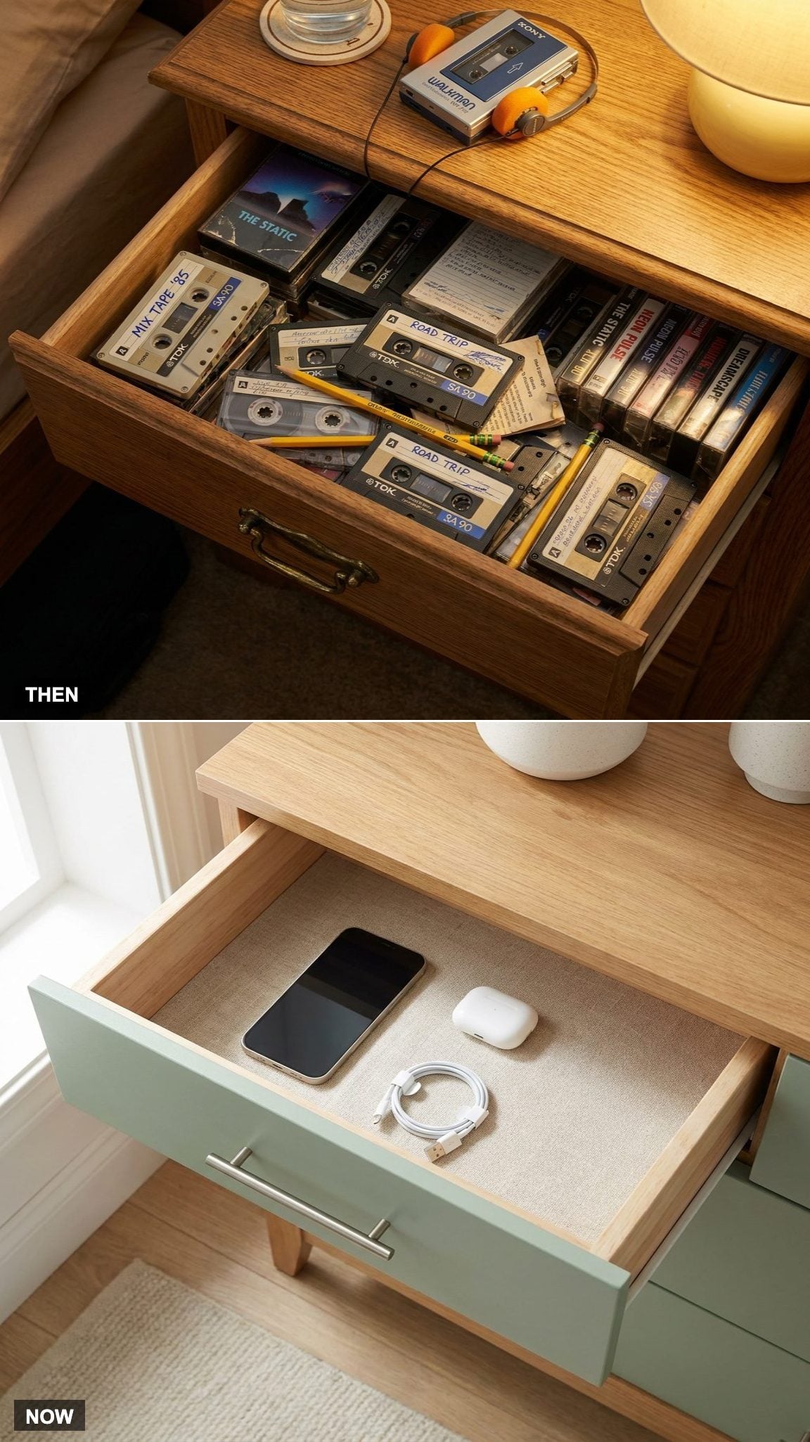 The Cassette Drawer vs. Everything on a Phone
