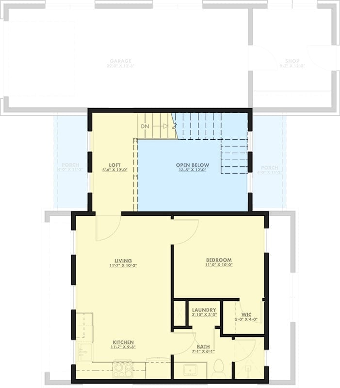 Floor Plan - Second Floor
