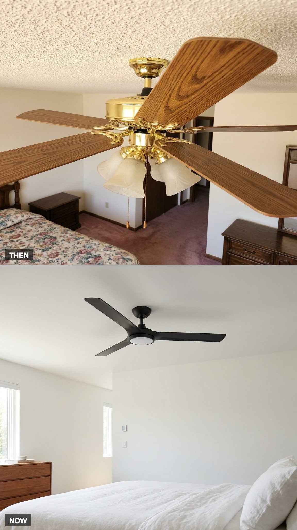 Ceiling Fans With Light Kits vs. Sleek Modern Fans