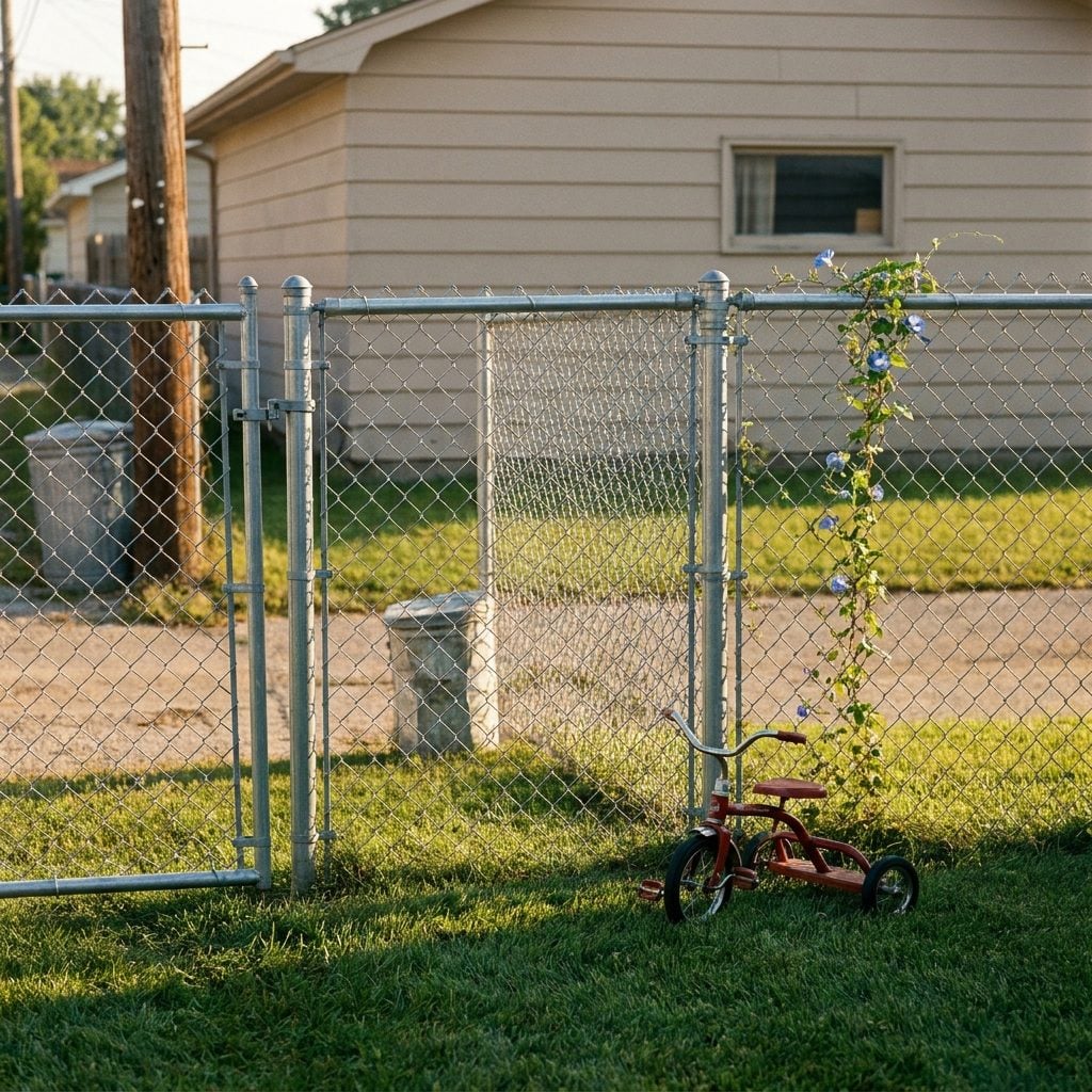 A Chain-Link Fence Around the Whole Yard: Around $1.25 Per Foot Installed in 1979