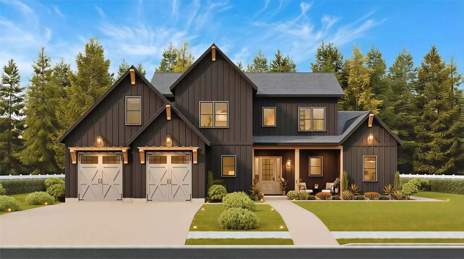 Chapman Heights 3-Bedroom Modern Farmhouse with Screened Porch Designed for Families Who Love Big Gatherings and Quiet Mornings (Floor Plan)