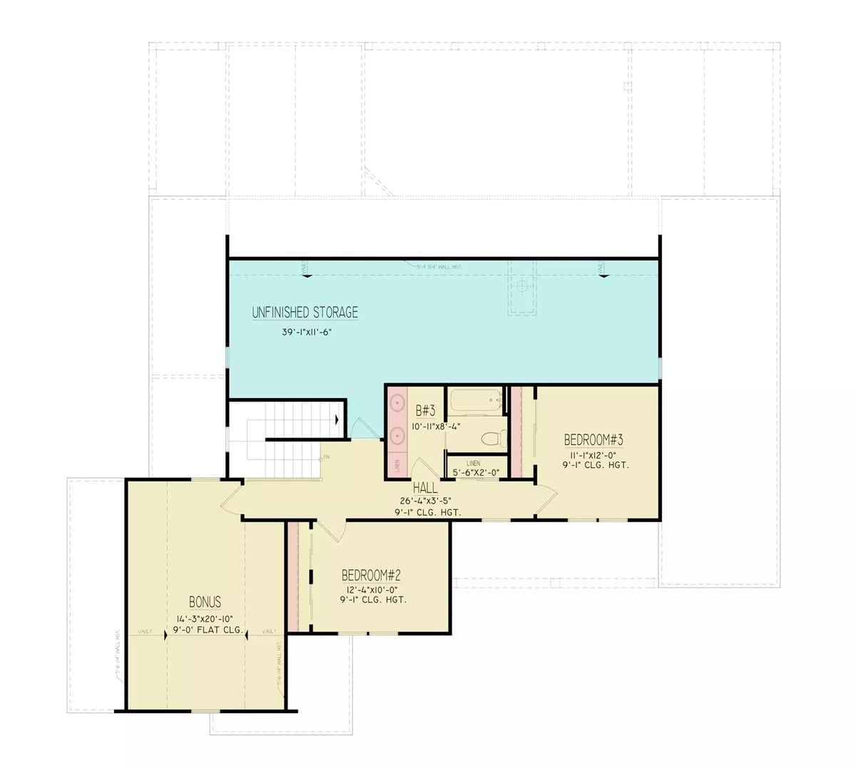 Floor Plan - Second Floor