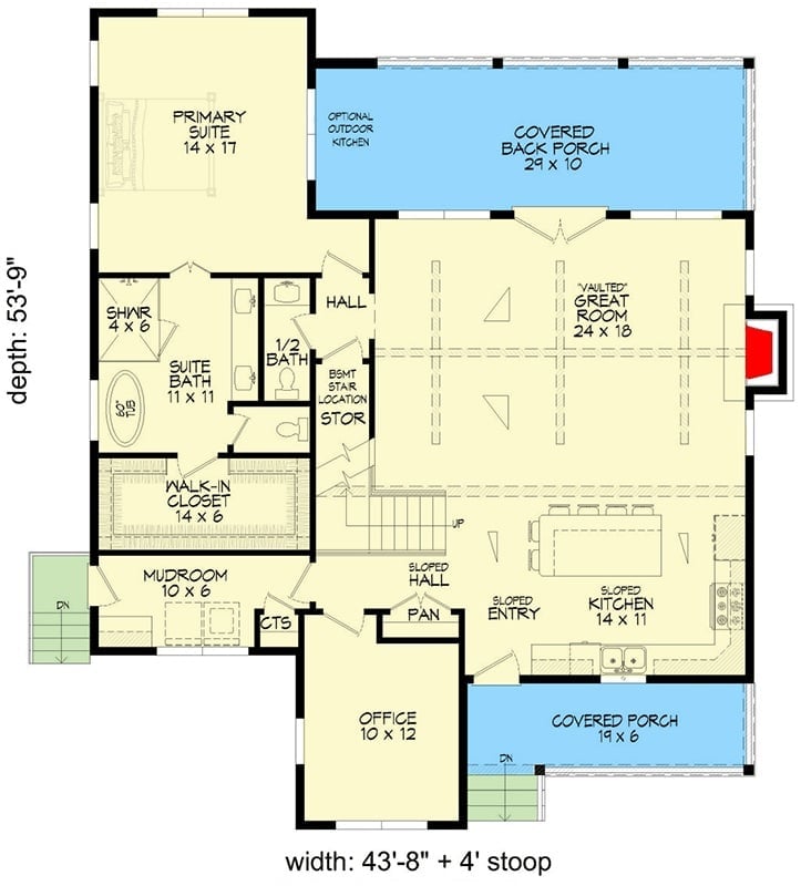 Floor Plan - Main Floor