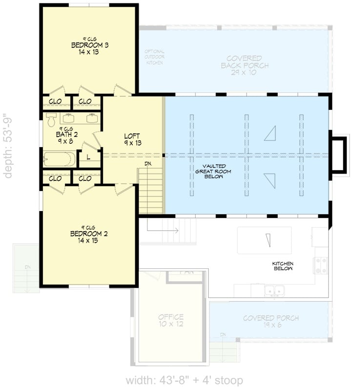Floor Plan - Second Floor