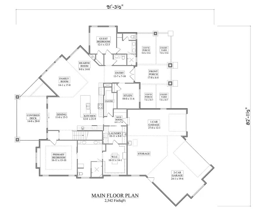Floor Plan - Main Floor