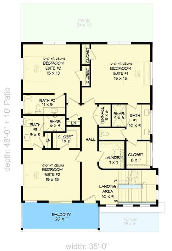 Floor Plan - Second Floor