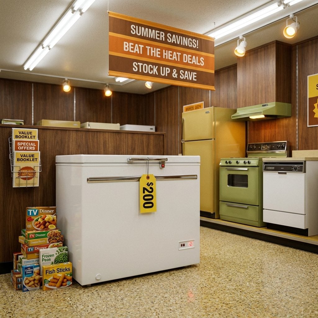 A Chest Freezer for the Garage: Around $200 in 1976