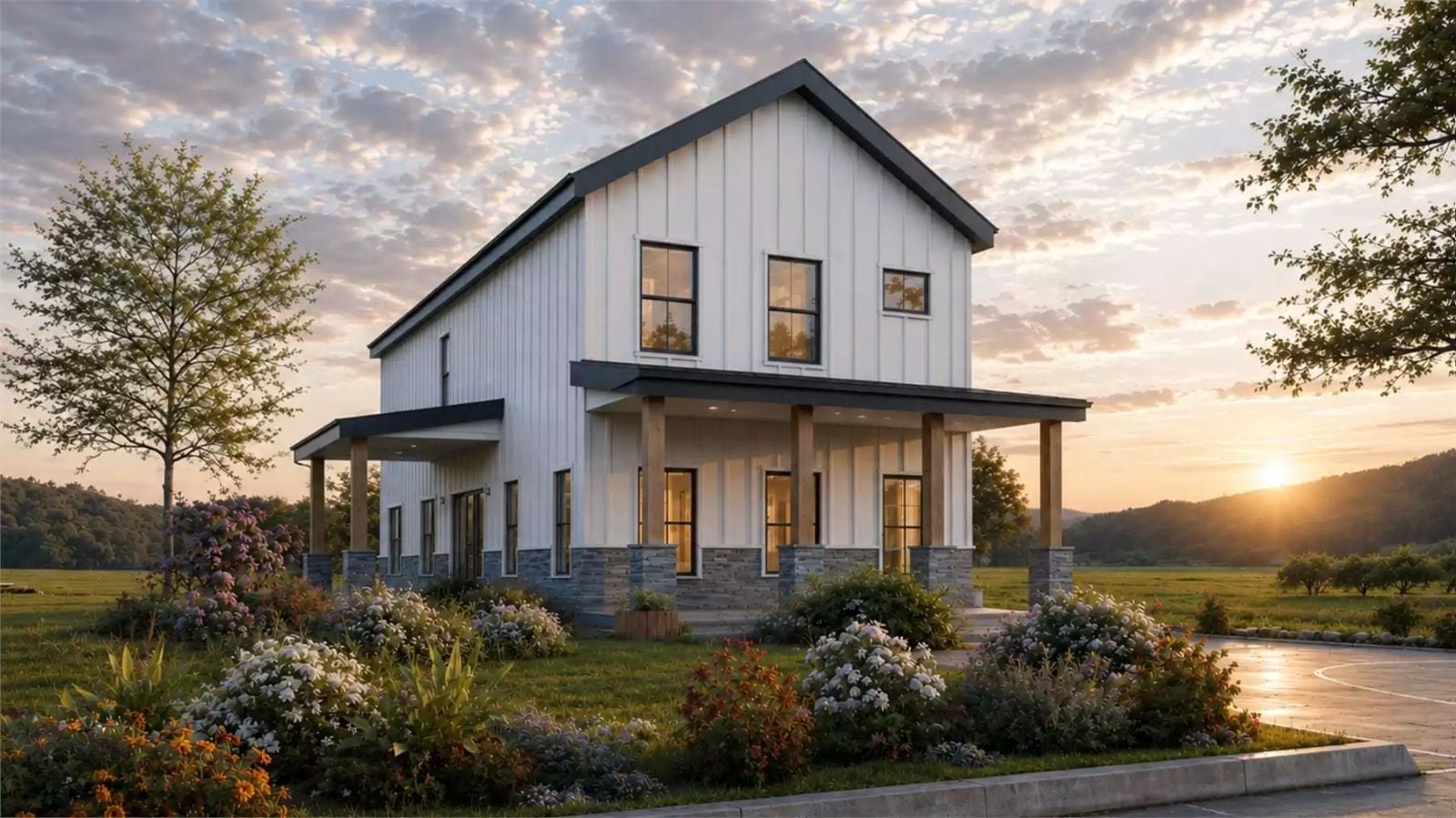 Chesterton Path 4-Bedroom Modern Farmhouse with Walk-In Pantry Designed for Families Who Actually Like Spending Time Together (Floor Plan)