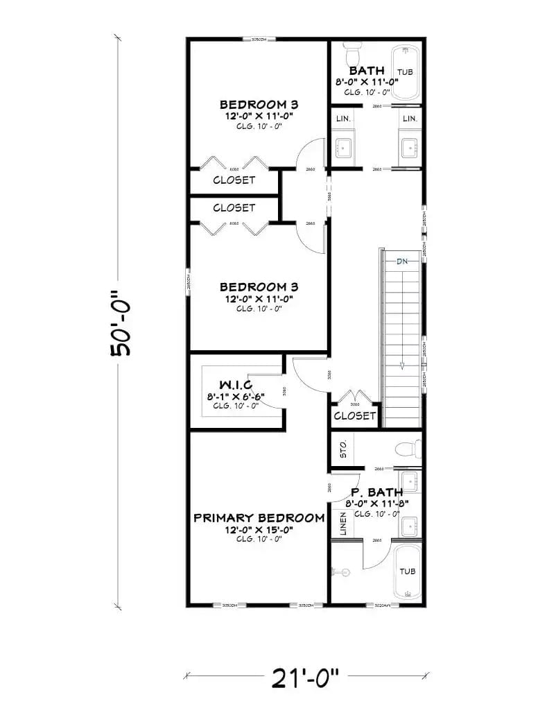 Floor Plan - Second Floor