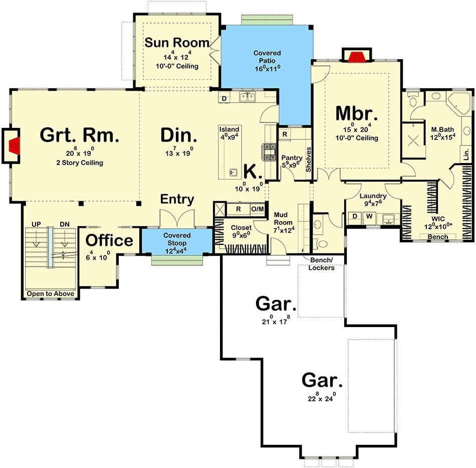 Floor Plan - Main Floor