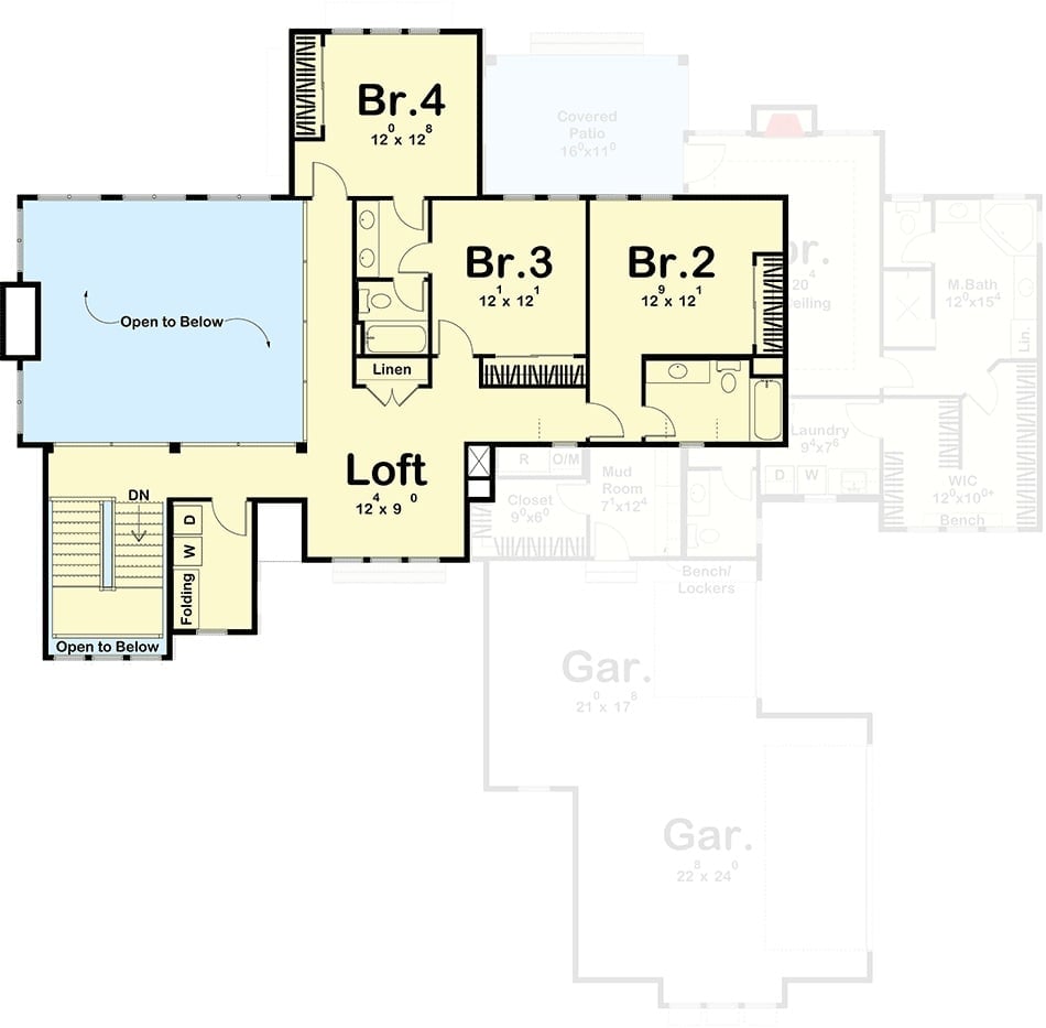 Floor Plan - Second Floor