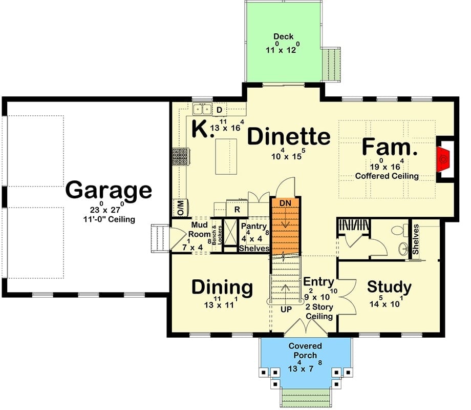 Floor Plan - Main Floor