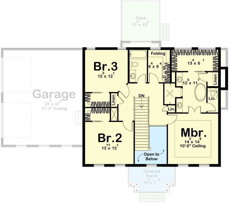 Floor Plan - Second Floor