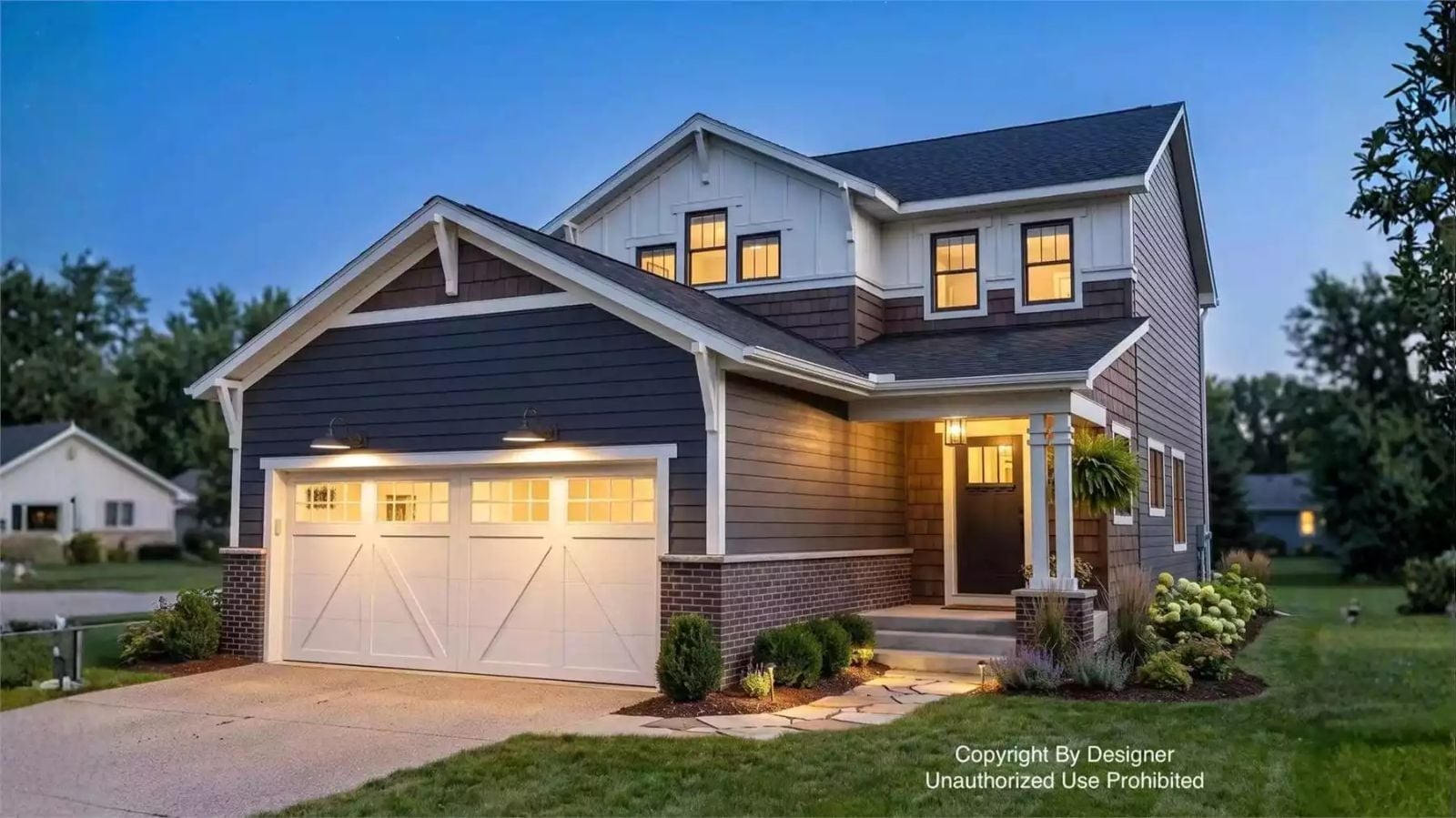 Clarendon Row 4-Bedroom Modern Farmhouse with Upstairs Loft Designed for Families Who Actually Like Spending Time Together (Floor Plan)