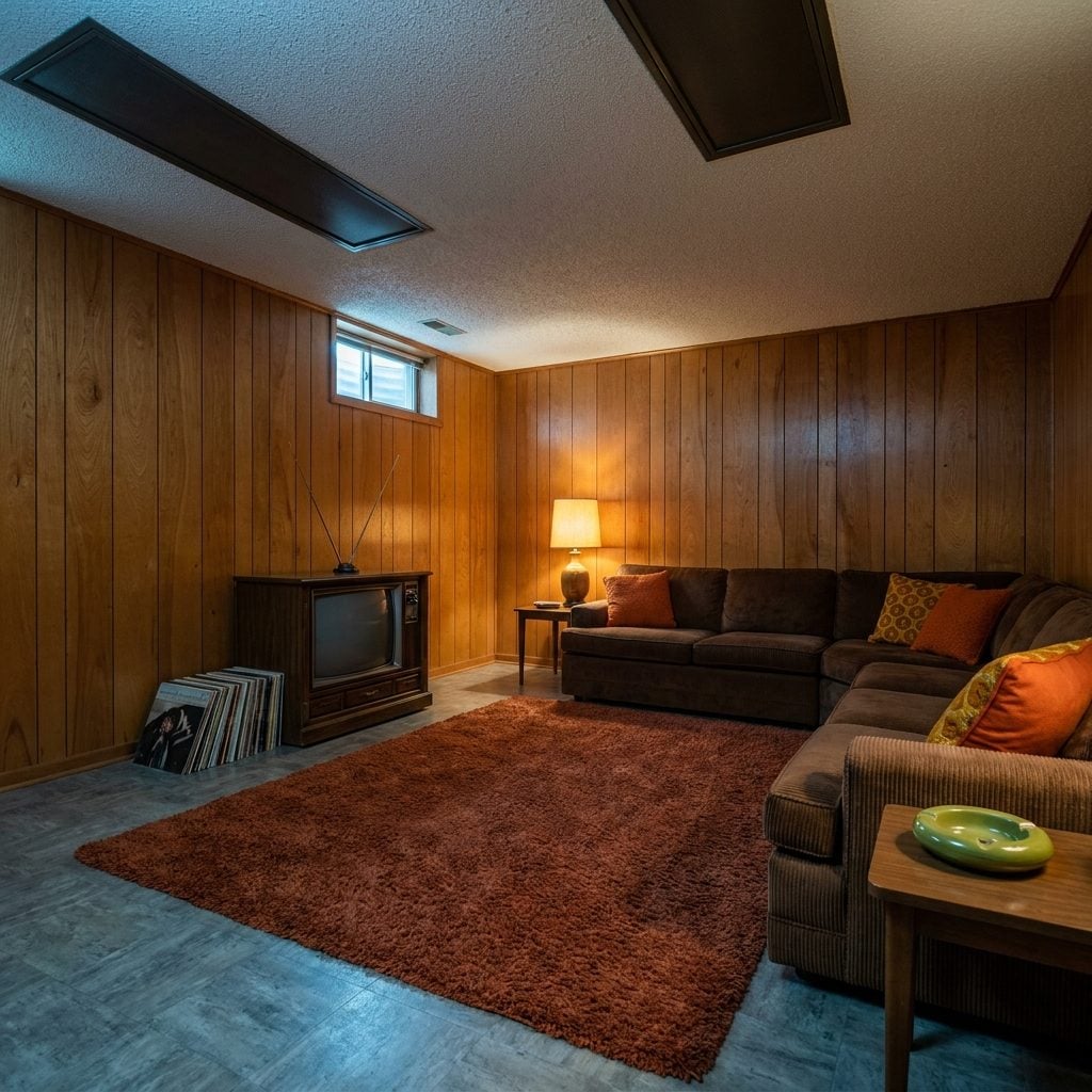 Closing Off the Formal Living Room and Living in the Basement