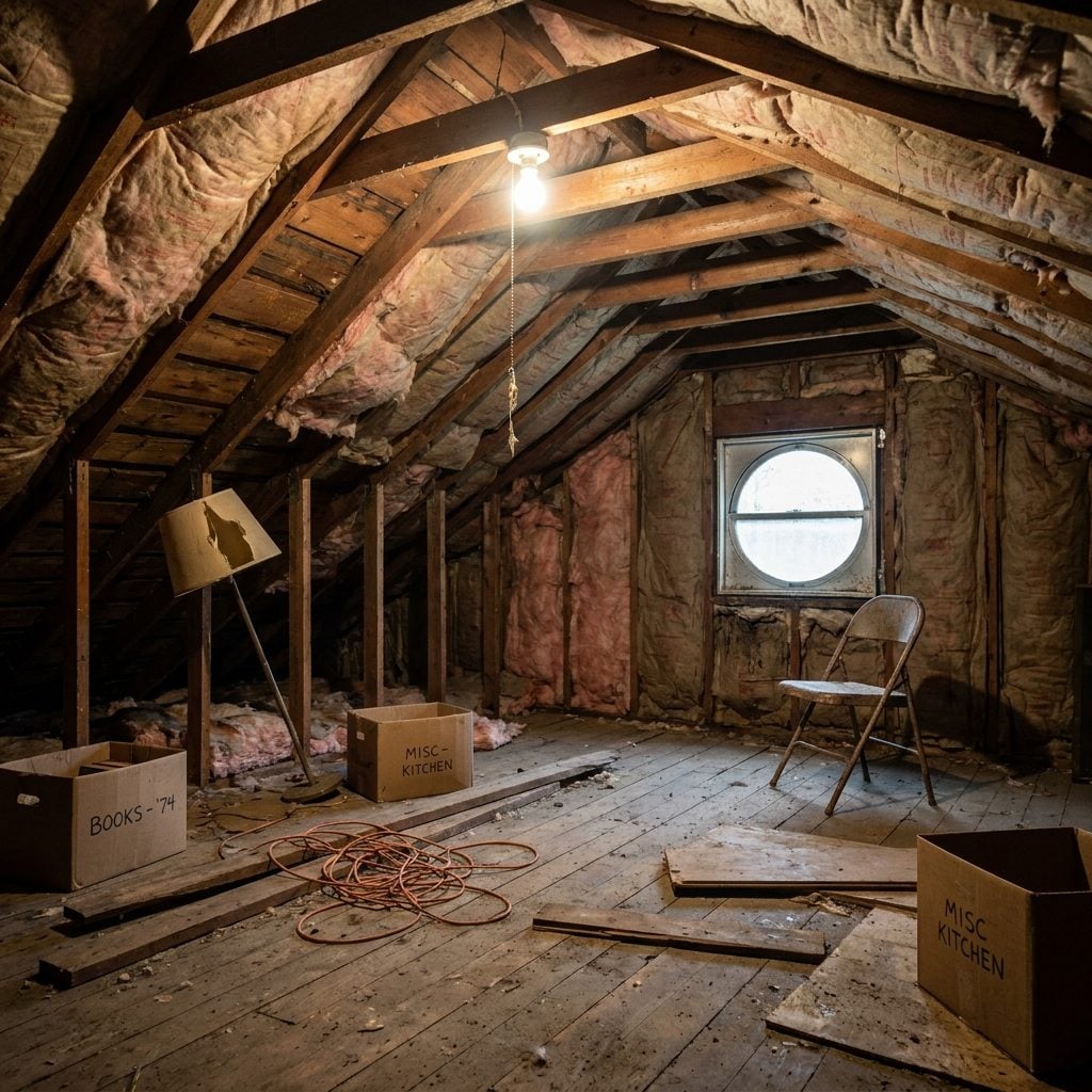 This Cluttered 1970s Attic Was Ripped Apart to the Studs and Then Reimagined Into This — See the 26 Before & After Design