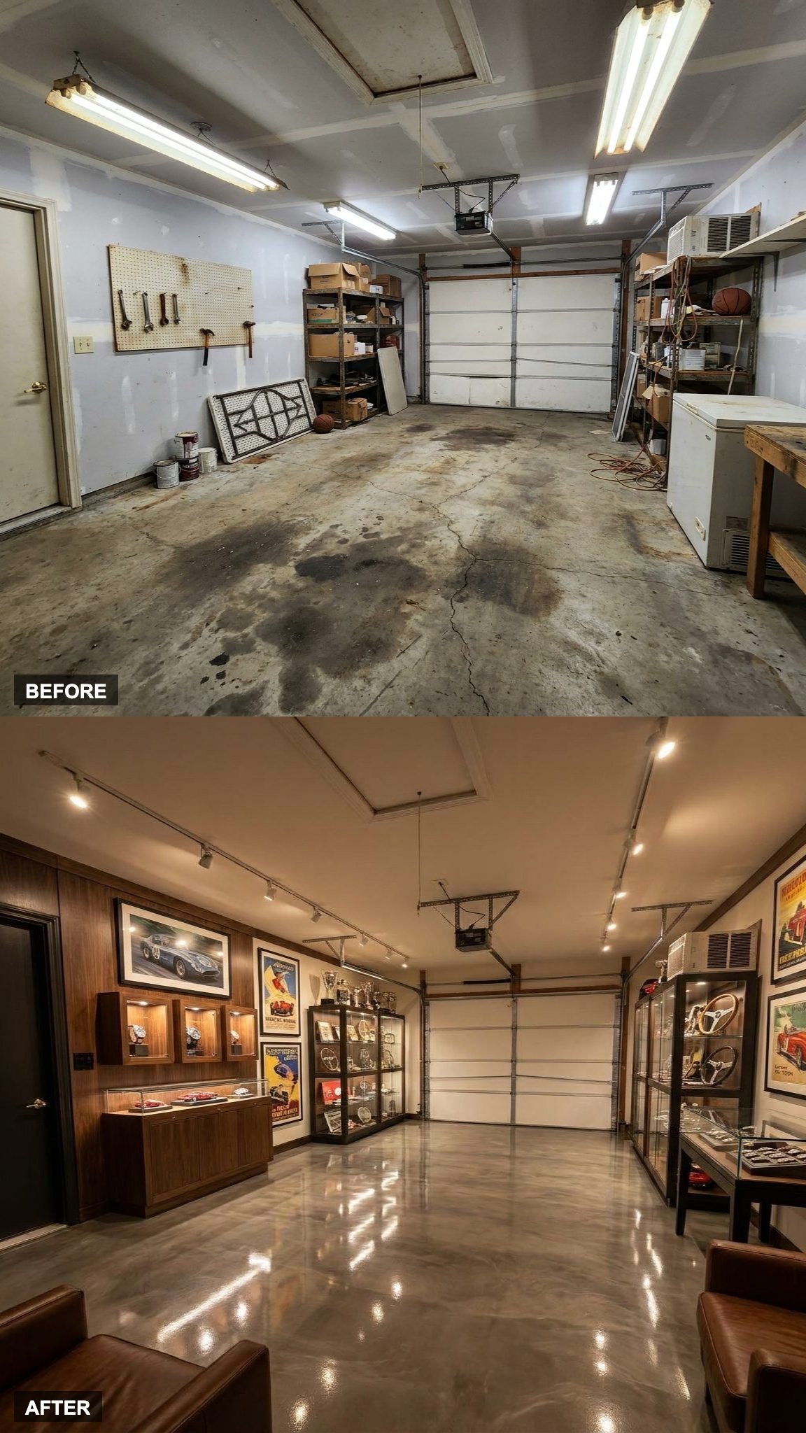 From Cluttered Bays to Collector's Sanctuary: A Luxury Watch and Car Memorabilia Gallery With Custom Display Walls