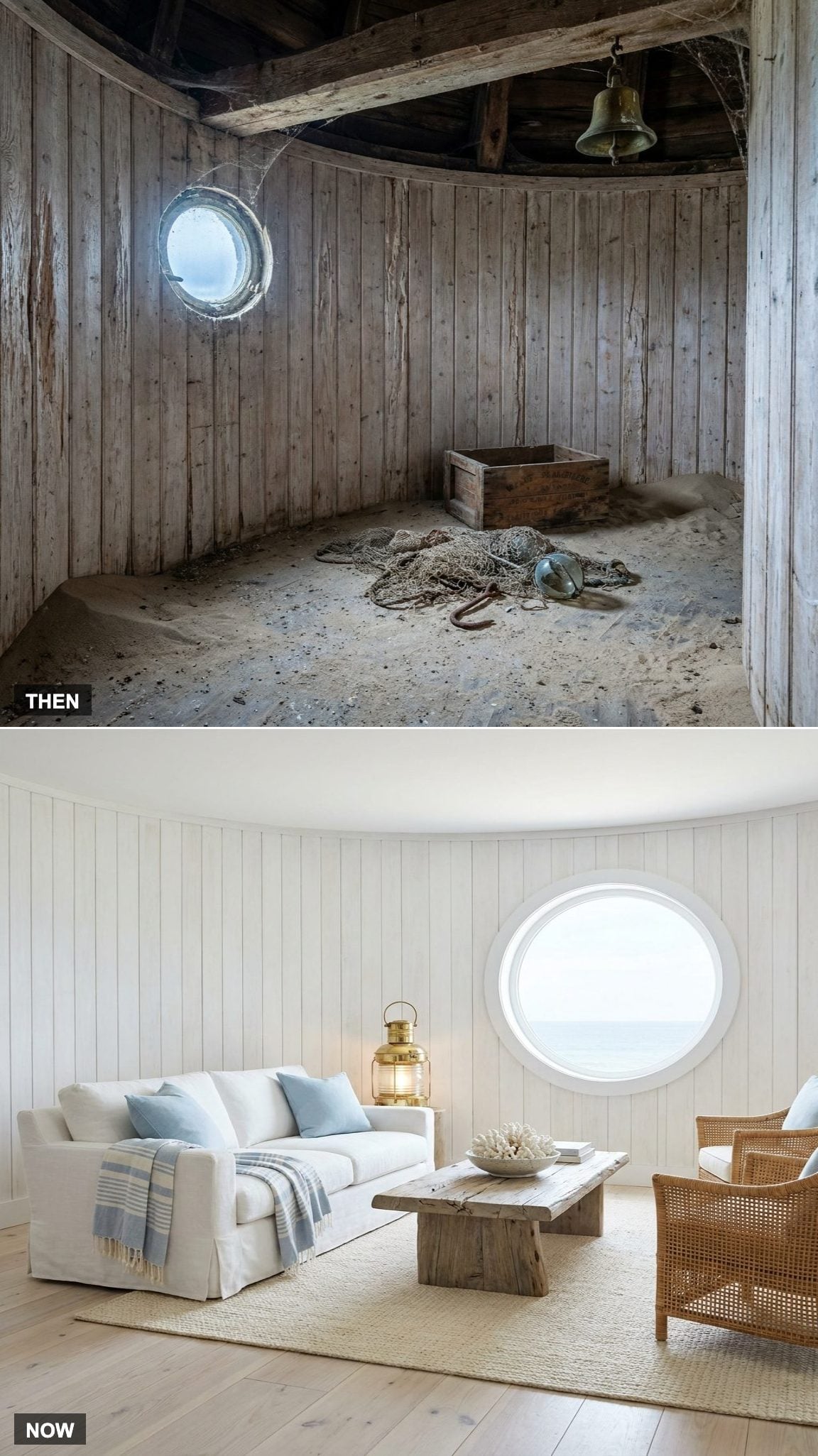 The Coastal Cottage Living Room