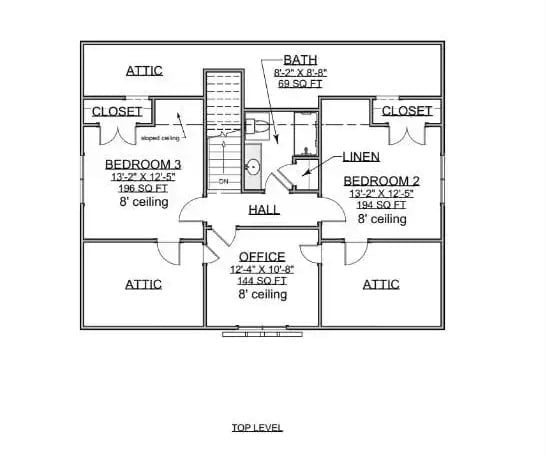 Floor Plan - Second Floor
